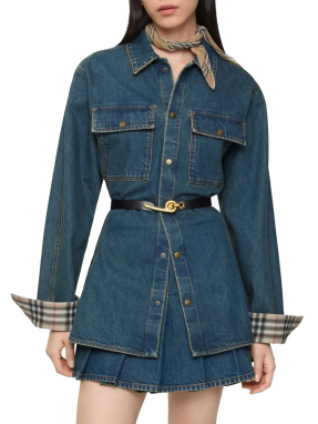 ΓΥΝΑΙΚΕΙΟ DENIM JACKET | Μπλε UK 12