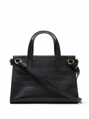 ΓΥΝΑΙΚΕΙΑ ΔΕΡΜΑΤΙΝΗ ΤΣΑΝΤΑ ΧΕΙΡΟΣ | Μαύρο