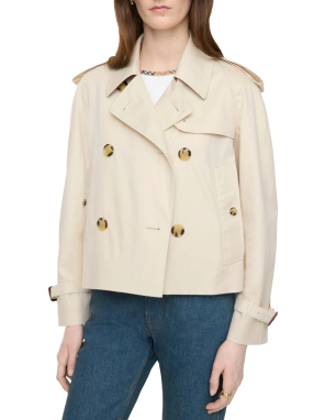 ΓΥΝΑΙΚΕΙΟ ΠΑΛΤΟ | Μπεζ Ανοιχτό UK 8