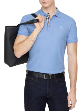 ΑΝΔΡΙΚΗ POLO ΜΠΛΟΥΖΑ | Μπλε Ανοιχτό XXXL