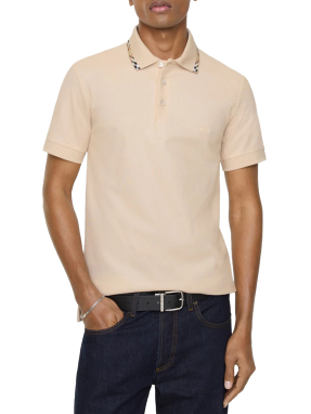 ΑΝΔΡΙΚΗ POLO ΜΠΛΟΥΖΑ | Μπεζ XXXL