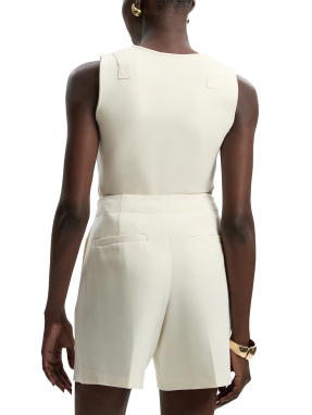 ΓΥΝΑΙΚΕΙΟ SHORTS | Εκρού UK 10