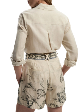 ΓΥΝΑΙΚΕΙΟ SHORTS | Εκρού UK 10