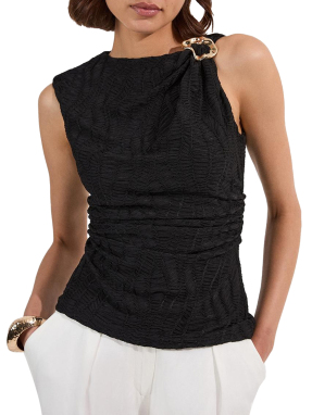 ΓΥΝΑΙΚΕΙΟ ΑΜΑΝΙΚΟ ΤΟΠ | Μαύρο M