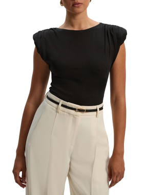 ΓΥΝΑΙΚΕΙΟ ΚΟΡΜΑΚΙ | Μαύρο XS