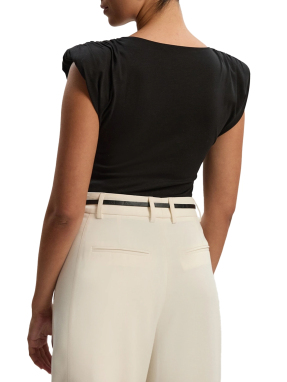 ΓΥΝΑΙΚΕΙΟ ΚΟΡΜΑΚΙ | Μαύρο XS