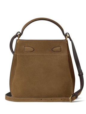 ΓΥΝΑΙΚΕΙΑ SUEDE BUCKET ΤΣΑΝΤΑ ISLINGTON | Καφέ