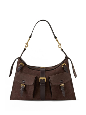 ΓΥΝΑΙΚΕΙΑ ΤΣΑΝΤΑ ΩΜΟΥ ROXANNE | Καφέ Σκούρο