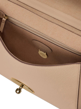 ΓΥΝΑΙΚΕΙΑ ΔΕΡΜΑΤΙΝΗ ΤΣΑΝΤΑ ΩΜΟΥ MEDIUM LILY CLASS GRAIN SMALL | Μπεζ