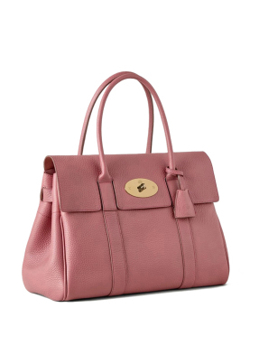 ΓΥΝΑΙΚΕΙΑ ΔΕΡΜΑΤΙΝΗ ΤΣΑΝΤΑ ΧΕΙΡΟΣ BAYSWATER HEAVY GRAIN | Ροζ
