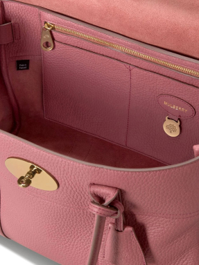 ΓΥΝΑΙΚΕΙΑ ΔΕΡΜΑΤΙΝΗ ΤΣΑΝΤΑ ΧΕΙΡΟΣ BAYSWATER HEAVY GRAIN | Ροζ