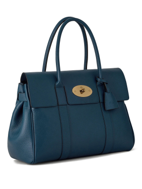 ΓΥΝΑΙΚΕΙΑ ΔΕΡΜΑΤΙΝΗ ΤΣΑΝΤΑ ΩΜΟΥ HERITAGE BAYSWATER SMALL | Μπλε