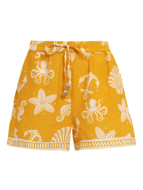 ΓΥΝΑΙΚΕΙΟ SHORTS ELIOS FONDA | Κίτρινο Σκούρο XS