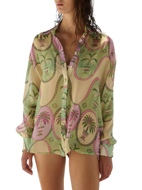 ΓΥΝΑΙΚΕΙΟ ΠΟΥΚΑΜΙΣΟ PALMA HELENA | Πολύχρωμο M