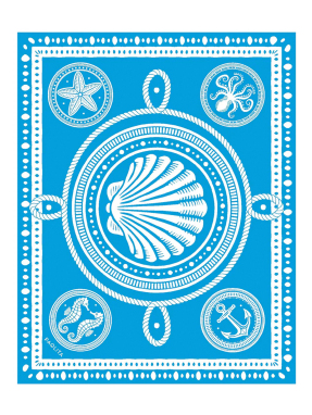 ΓΥΝΑΙΚΕΙΟ ΠΑΡΕΟ TESORO SARONG | Μπλε ONE SIZE