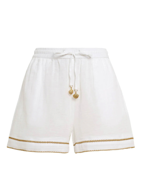 ΓΥΝΑΙΚΕΙΟ SHORTS WHITE FONDA | Λευκό XS