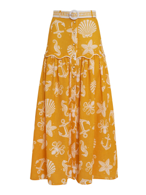 ΜΑΞΙ ΦΟΥΣΤΑ ELIOS | Κίτρινο Σκούρο S