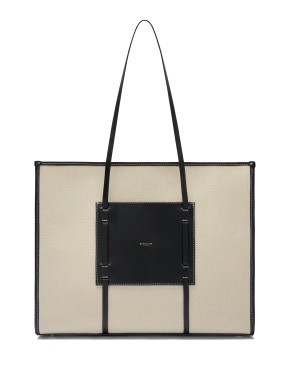 ΓΥΝΑΙΚΕΙΑ ΤΣΑΝΤΑ ΩΜΟΥ LARGE CAPRI CANVAS | Εκρού