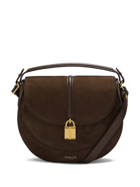 ΓΥΝΑΙΚΕΙΑ ΤΣΑΝΤΑ ΩΜΟΥ SIENA SADDLE SMALL | Καφέ Σκούρο