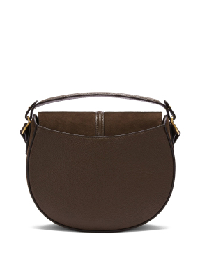 ΓΥΝΑΙΚΕΙΑ ΤΣΑΝΤΑ ΩΜΟΥ SIENA SADDLE SMALL | Καφέ Σκούρο