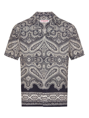 ΑΝΔΡΙΚΟ ΚΟΝΤΟΜΑΝΙΚΟ ΠΟΥΚΑΜΙΣΟ MAITAN | Μπλε Σκούρο XXL