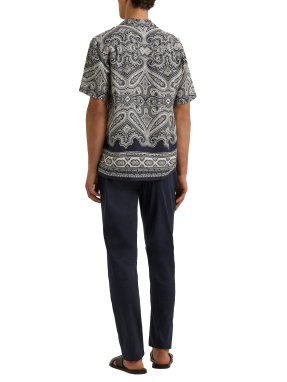 ΑΝΔΡΙΚΟ ΚΟΝΤΟΜΑΝΙΚΟ ΠΟΥΚΑΜΙΣΟ MAITAN | Μπλε Σκούρο XXL