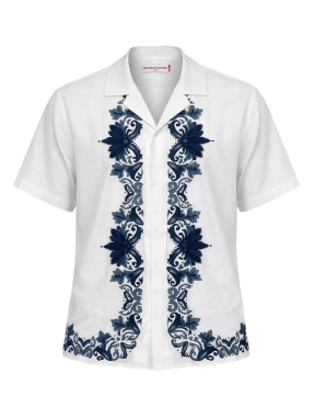 ΑΝΔΡΙΚΟ ΛΙΝΟ ΠΟΥΚΑΜΙΣΟ MAITAN | Λευκό L