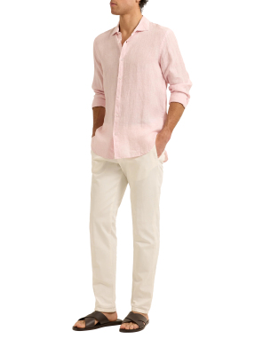 ΑΝΔΡΙΚΟ ΠΟΥΚΑΜΙΣΟ GILES LINEN | Ροζ XXL