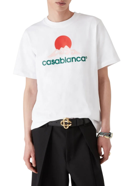 ΑΝΔΡΙΚΟ T-SHIRT MONTAGNE | Λευκό S