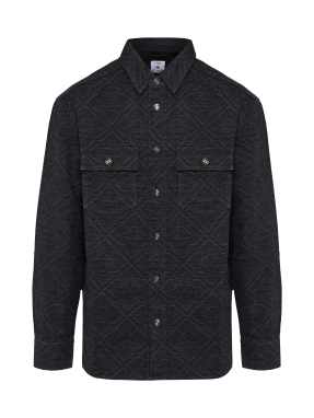 ΑΝΔΡΙΚΟ DENIM ΜΠΟΥΦΑΝ | Μαύρο XL