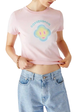 ΓΥΝΑΙΚΕΙΟ T-SHIRT | Ροζ XS