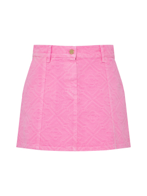 ΜΙΝΙ DENIM ΦΟΥΣΤΑ | Ροζ 26