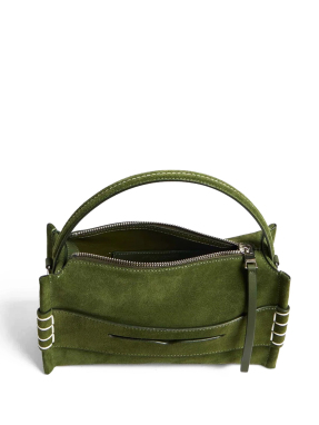 ΓΥΝΑΙΚΕΙΑ ΔΕΡΜΑΤΙΝΗ ΤΣΑΝΤΑ LOAFER | Χακί