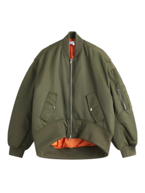 ΓΥΝΑΙΚΕΙΟ BOMBER OVERSIZED | Χακί L