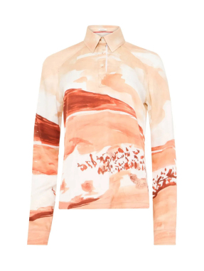 ΓΥΝΑΙΚΕΙΑ ΜΑΚΡΥΜΑΝΙΚΗ POLO ΜΠΛΟΥΖΑ | Κόκκινο UK 12