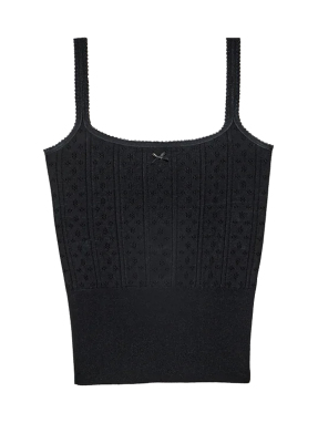 ΓΥΝΑΙΚΕΙΟ ΤΟΠ POINTELLE TANK | Μαύρο M