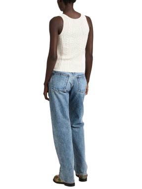 ΓΥΝΑΙΚΕΙΟ ΤΟΠ CABLE TANK | Εκρού M