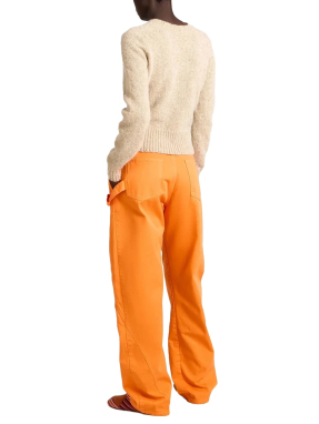 ΓΥΝΑΙΚΕΙΟ DENIM ΠΑΝΤΕΛΟΝΙ TWISTED WORKWEAR | Πορτοκαλί 30