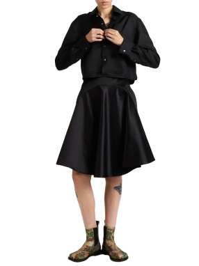 ΜΙΝΤΙ ΦΟΥΣΤΑ TIPPED | Μαύρο UK 10