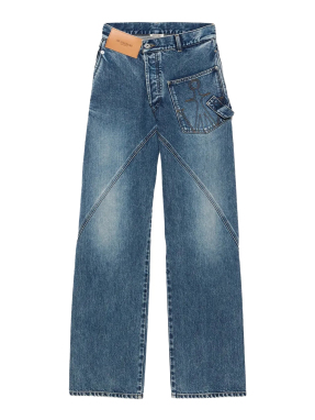 ΓΥΝΑΙΚΕΙΟ DENIM ΠΑΝΤΕΛΟΝΙ TWISTED WORKWEAR | Μπλε 28