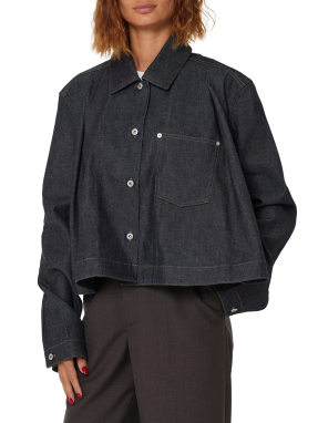 ΓΥΝΑΙΚΕΙΟ DENIM ΠΟΥΚΑΜΙΣΟ | Μπλε 870 XS