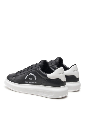 ΑΝΔΡΙΚΑ ΔΕΡΜΑΤΙΝΑ CHUNKY SNEAKERS KAPRI | Μαύρο 44
