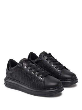 ΑΝΔΡΙΚΑ ΔΕΡΜΑΤΙΝΑ SNEAKERS | Μαύρο 42