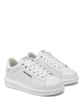 ΑΝΔΡΙΚΑ ΔΕΡΜΑΤΙΝΑ SNEAKERS | Λευκό 42