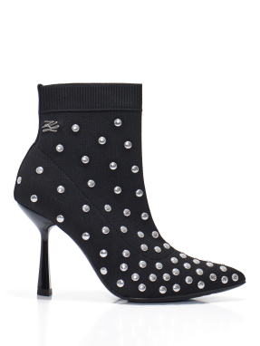 ΓΥΝΑΙΚΕΙΑ ΜΠΟΤΑΚΙΑ PANDARA STUDS KNIT | Μαύρο 39