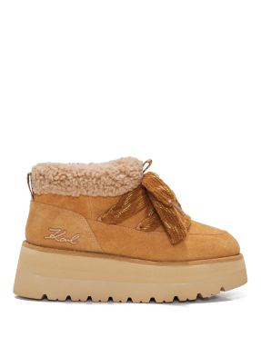 ΓΥΝΑΙΚΕΙΑ SUEDE ΜΠΟΤΑΚΙΑ SKYLAR LO | Μπεζ 40