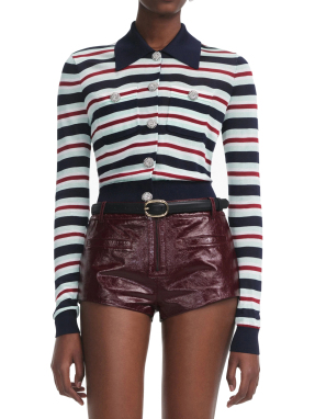 ΓΥΝΑΙΚΕΙΟ ΠΛΕΚΤΟ ΤΟΠ | Μπλε XS