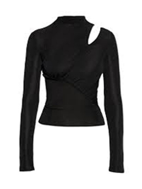 ΓΥΝΑΙΚΕΙΑ ΠΛΕΚΤΗ ΜΠΛΟΥΖΑ | Μαύρο M