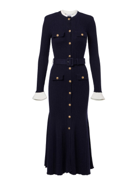 ΜΙΝΤΙ ΠΛΕΚΤΟ ΦΟΡΕΜΑ | Μπλε Σκούρο L