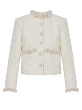ΓΥΝΑΙΚΕΙΟ DENIM JACKET | Εκρού CREAM UK 14